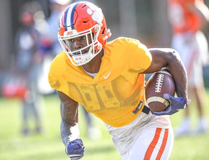 Justyn Ross is a talented wide receiver but has dealt with injuries throughout his career.